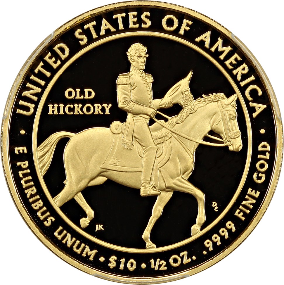 image for: 2008-W Jacksons Liberty $10 PCGS Proof 69 DCAM