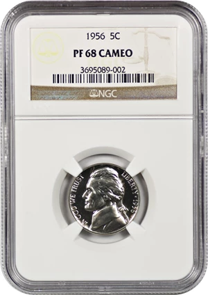 image for: 1956 5c NGC Proof 68 CAM