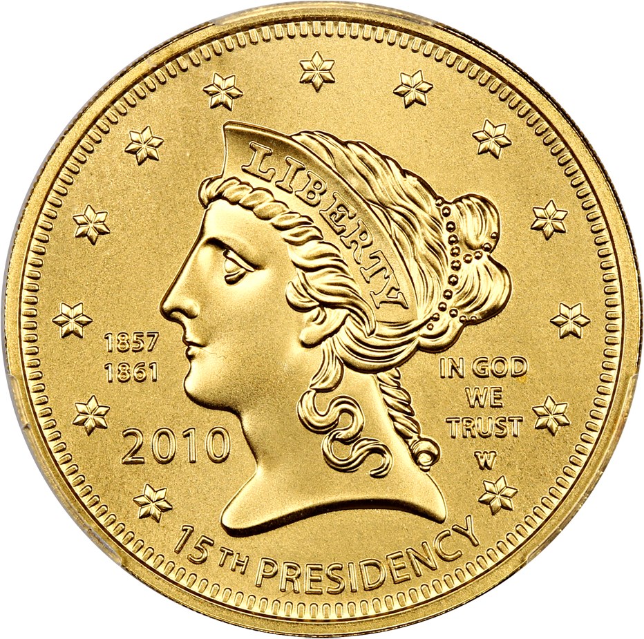 image for: 2010-W Buchanans Liberty $10 PCGS MS70