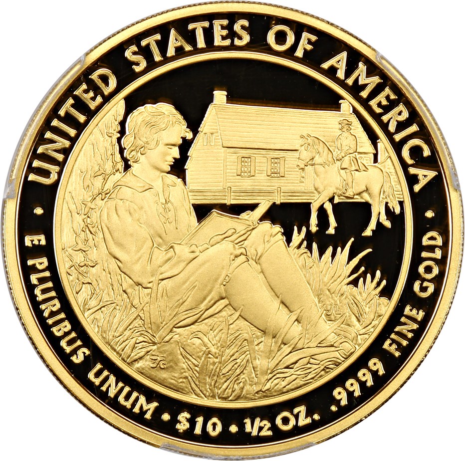 image for: 2008-W Van Burens Liberty $10 PCGS Proof 70 DCAM