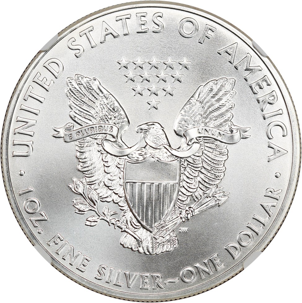 image for: 2013-(W) Silver Eagle $1 NGC MS70 (Early Release, Struck at West Point)