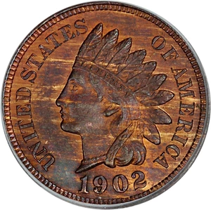 image for: 1902 1c PCGS MS64 RB