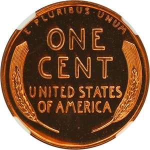 image for: 1956 1c NGC Proof 67 RD CAM