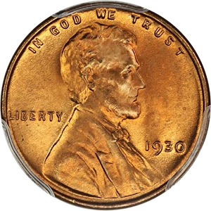 image for: 1930 1c PCGS/CAC MS67+ RD