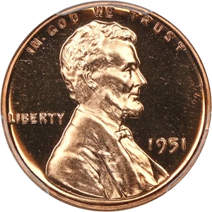 image for: 1951 1c PCGS Proof 66 RD
