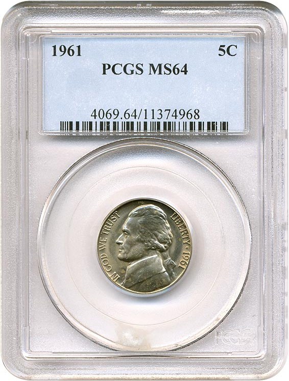 image for: 1961 5c  PCGS MS64 