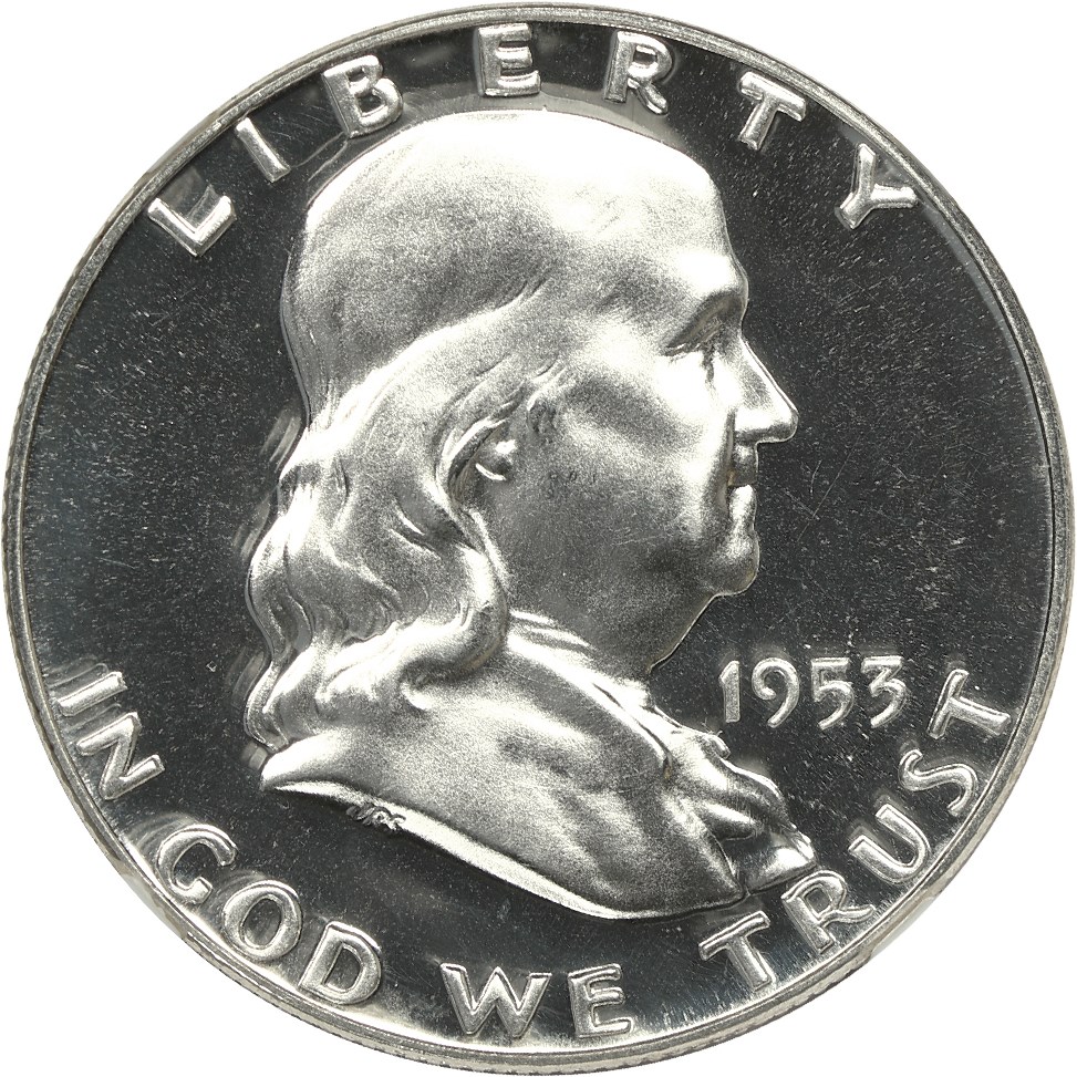 image for: 1953 50c NGC Proof 65 CAM