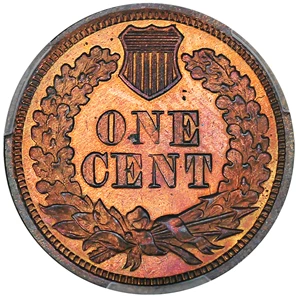 image for: 1865 1c PCGS Proof 65 RB