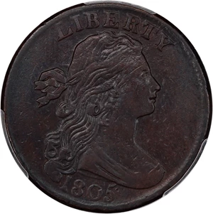 image for: 1805 1c PCGS VF35