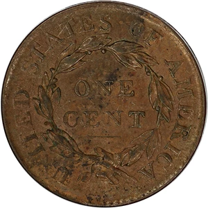 image for: 1819 1c PCGS AU55 (Large Date, OGH)