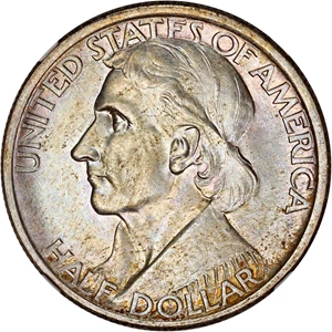 image for: 1934 Boone 50c NGC/CAC MS65
