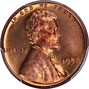 image for: 1950 1c PCGS Proof 66 RD