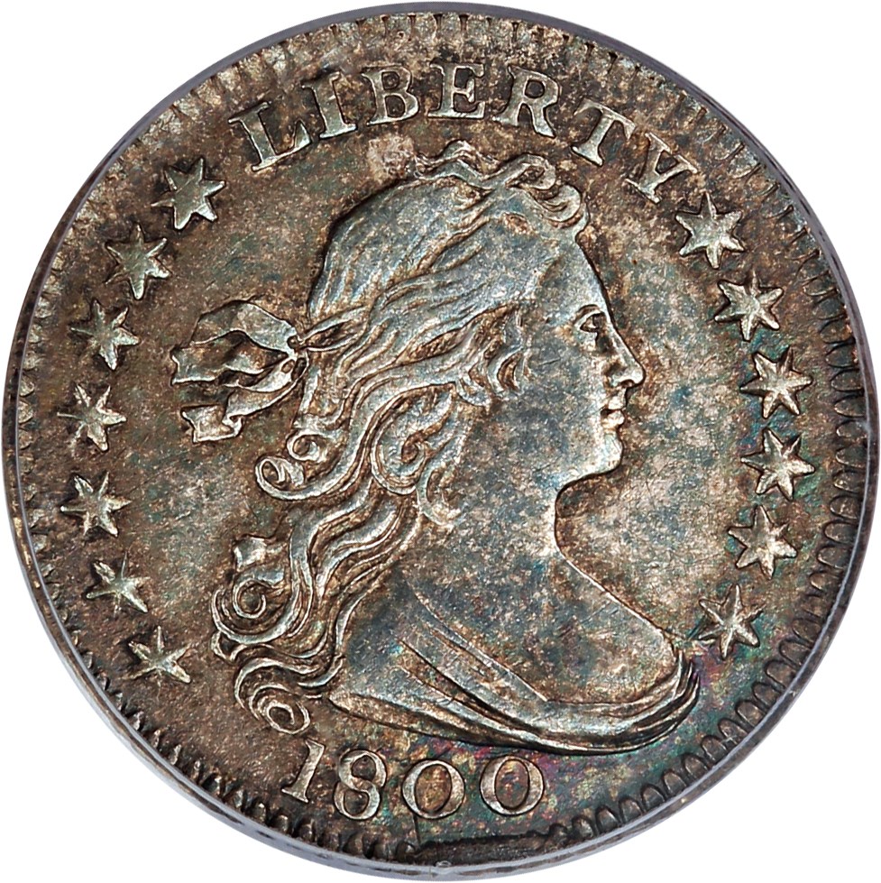 image for: 1800 H10c PCGS AU53 (LM-1) 