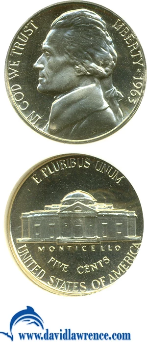 image for: 1963 5c PCI Proof 69 UCameo