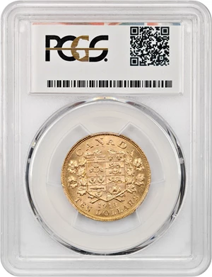 image for: Canada: 1914 $10 PCGS MS65 (KM-27, Canadian Gold Reserve)