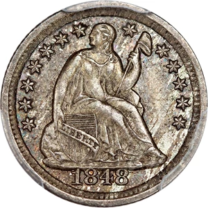 image for: 1848-O H10c PCGS MS63