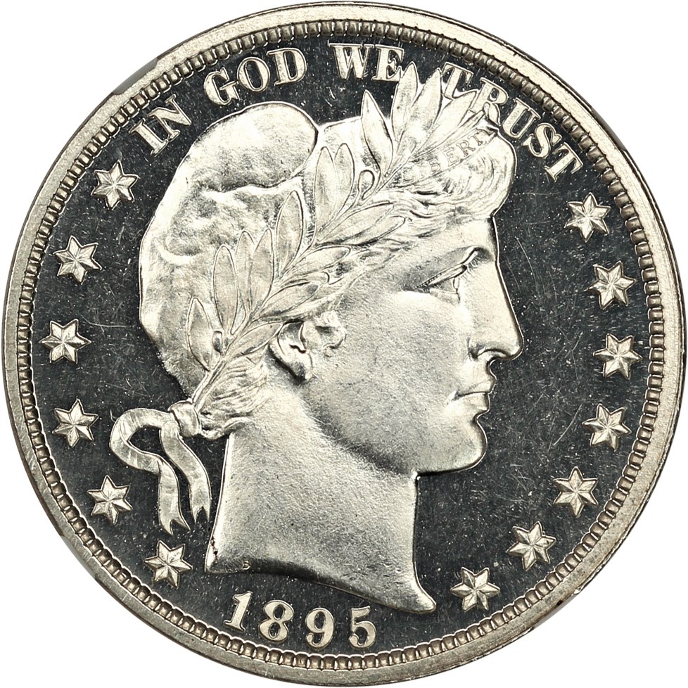 image for: 1895 50c NGC Proof 66+ CAM