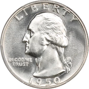image for: 1950 25c PCGS Proof 67