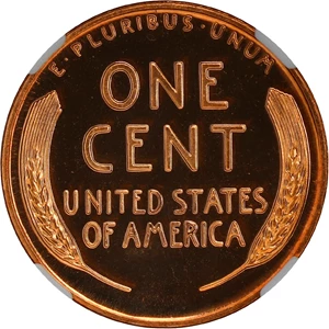 image for: 1956 1c NGC Proof 67 RD UCAM