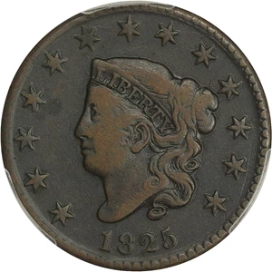 image for: 1825 1c PCGS VF25
