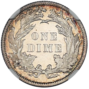 image for: 1888 10c NGC Proof 66 CAM
