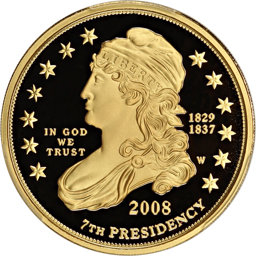 image for: 2008-W Jacksons Liberty $10 PCGS Proof 69 DCAM