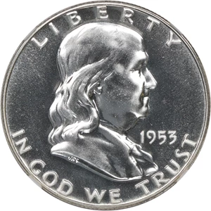 image for: 1953 50c NGC Proof 65