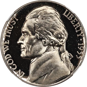 image for: 1955 5c NGC Proof 67 UCAM
