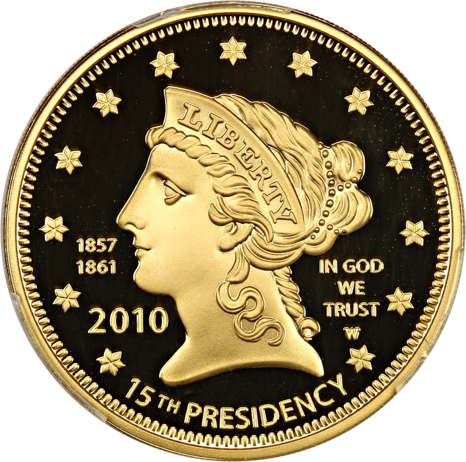 image for: 2010-W Buchanans Liberty $10 PCGS Proof 70 DCAM