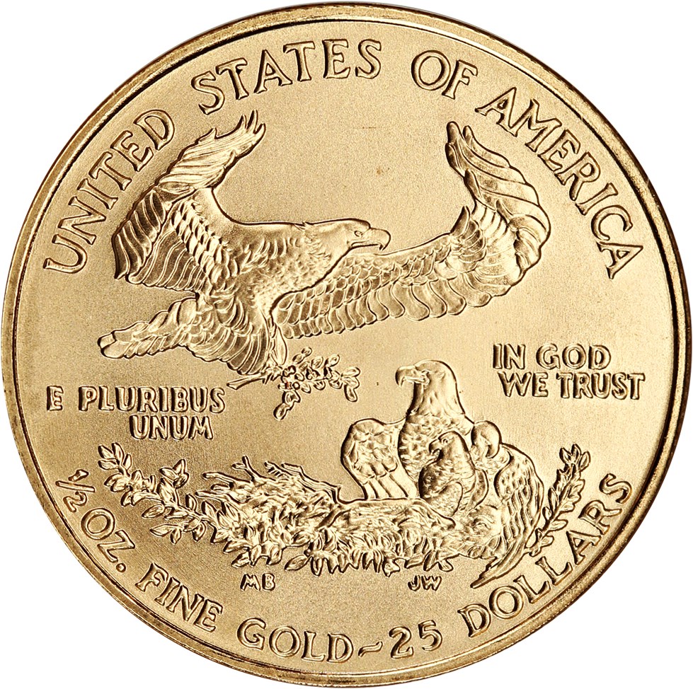 image for: 2008 Gold Eagle $25 NGC MS69 (Early Releases)