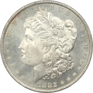 image for: 1882 $1 PCGS MS65 PL