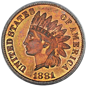 image for: 1881 1c PCGS Proof 65 RB