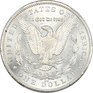 image for: 1892-CC $1 PCGS MS66