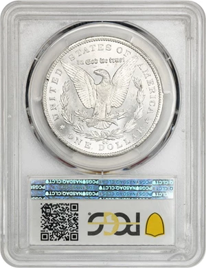 image for: 1892-CC $1 PCGS MS66