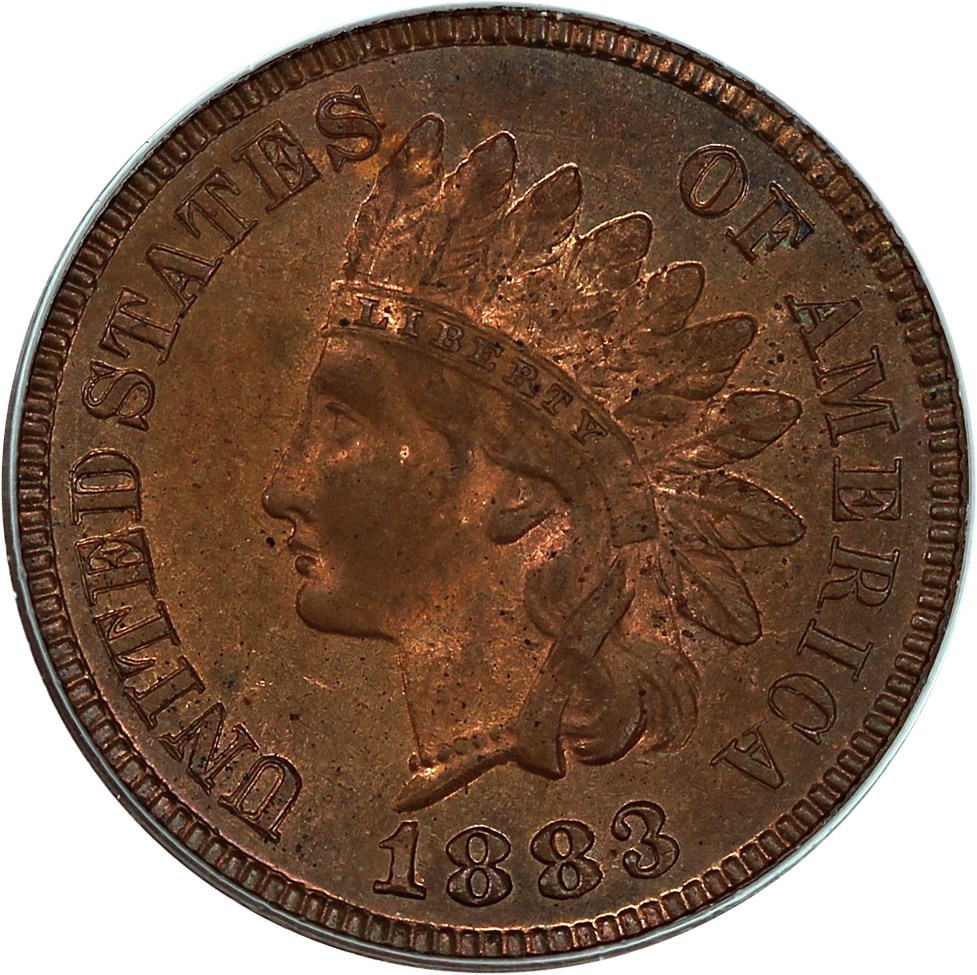 image for: 1883 1c PCGS Proof 65 RB (OGH)