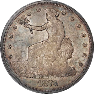 image for: 1876 Trade$ PCGS MS64
