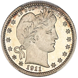 image for: 1911 25c PCGS Proof 65 CAM
