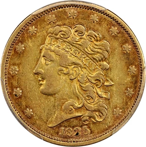 image for: 1835 $5 PCGS XF40