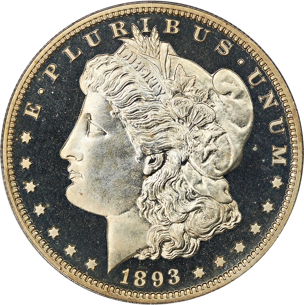 image for: 1893 $1 PCGS Proof 66+ DCAM