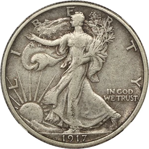 image for: 1917 50c NGC VF30