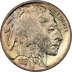image for: 1916 5c PCGS MS67