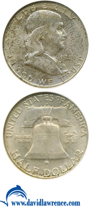image for: 1949-D 50c NGC MS65