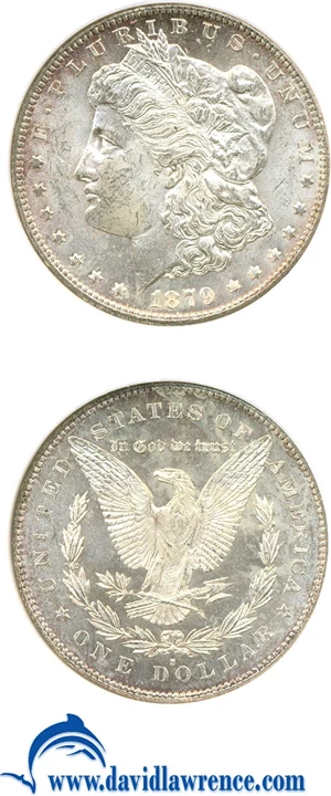 image for: Top 100 VAM: 1879-S $1 VAM 42 Reverse of 1878 NGC MS63