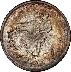 image for: 1925 Stone Mountain 50c NGC MS65