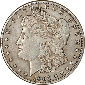 image for: 1904-S $1 NGC VF30