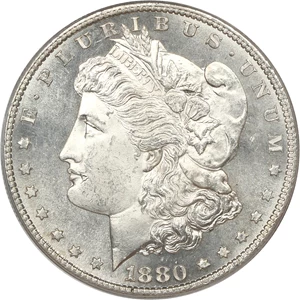 image for: 1880-S $1 PCGS MS63 PL (OGH)