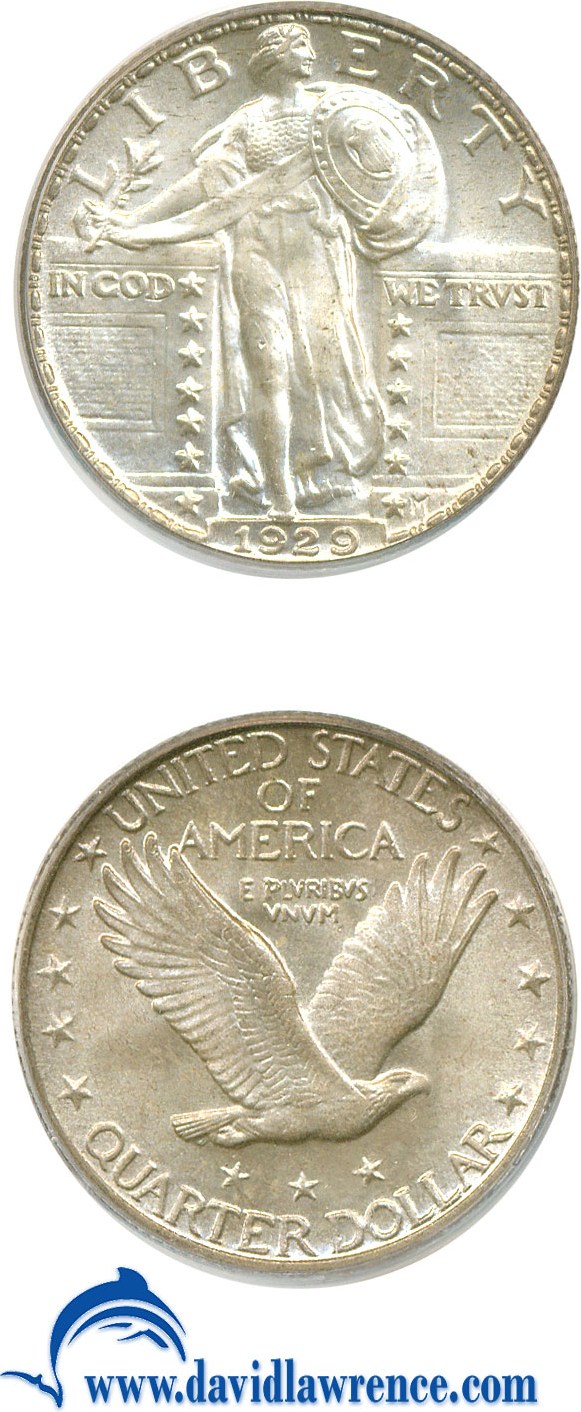 1929 Standing Liberty Quarter FH Coin Pricing Guide | The Greysheet