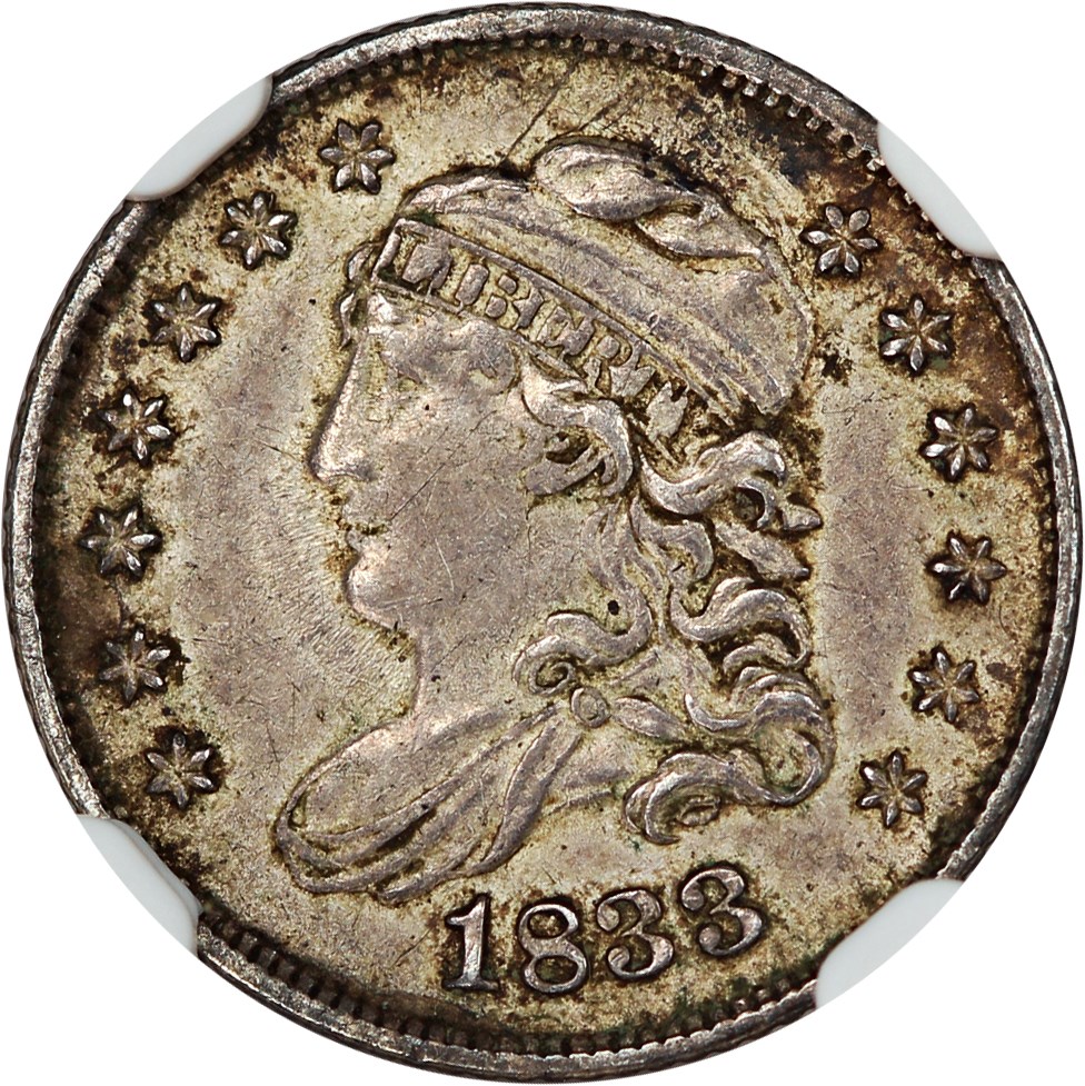 image for: 1833 H10c NGC AU58