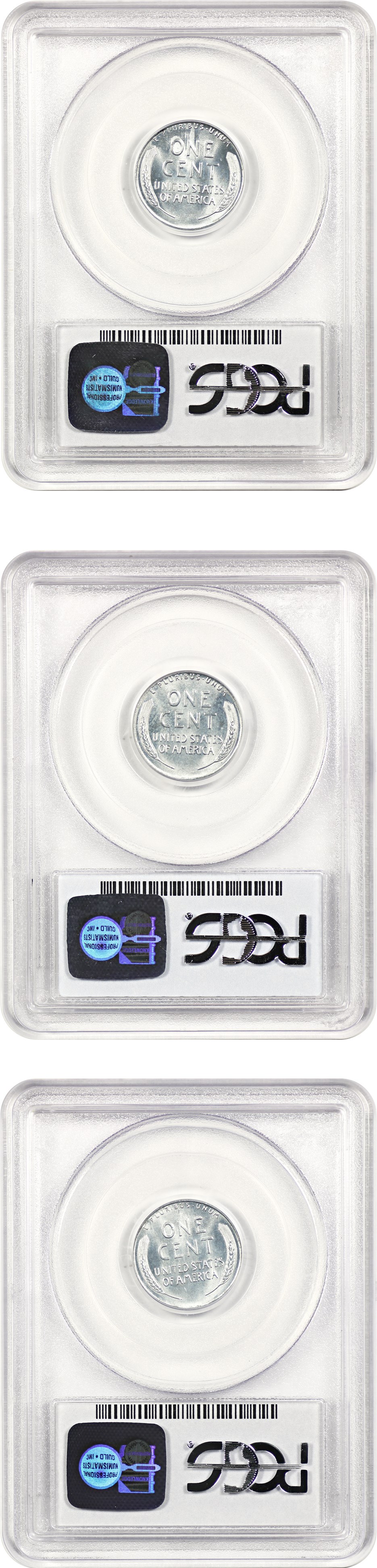 image for: 1943-PDS (3 Coin Set) 1c PCGS MS67