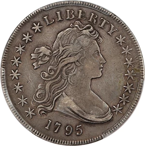 image for: 1795 Draped Bust $1 PCGS XF40 (Centered)